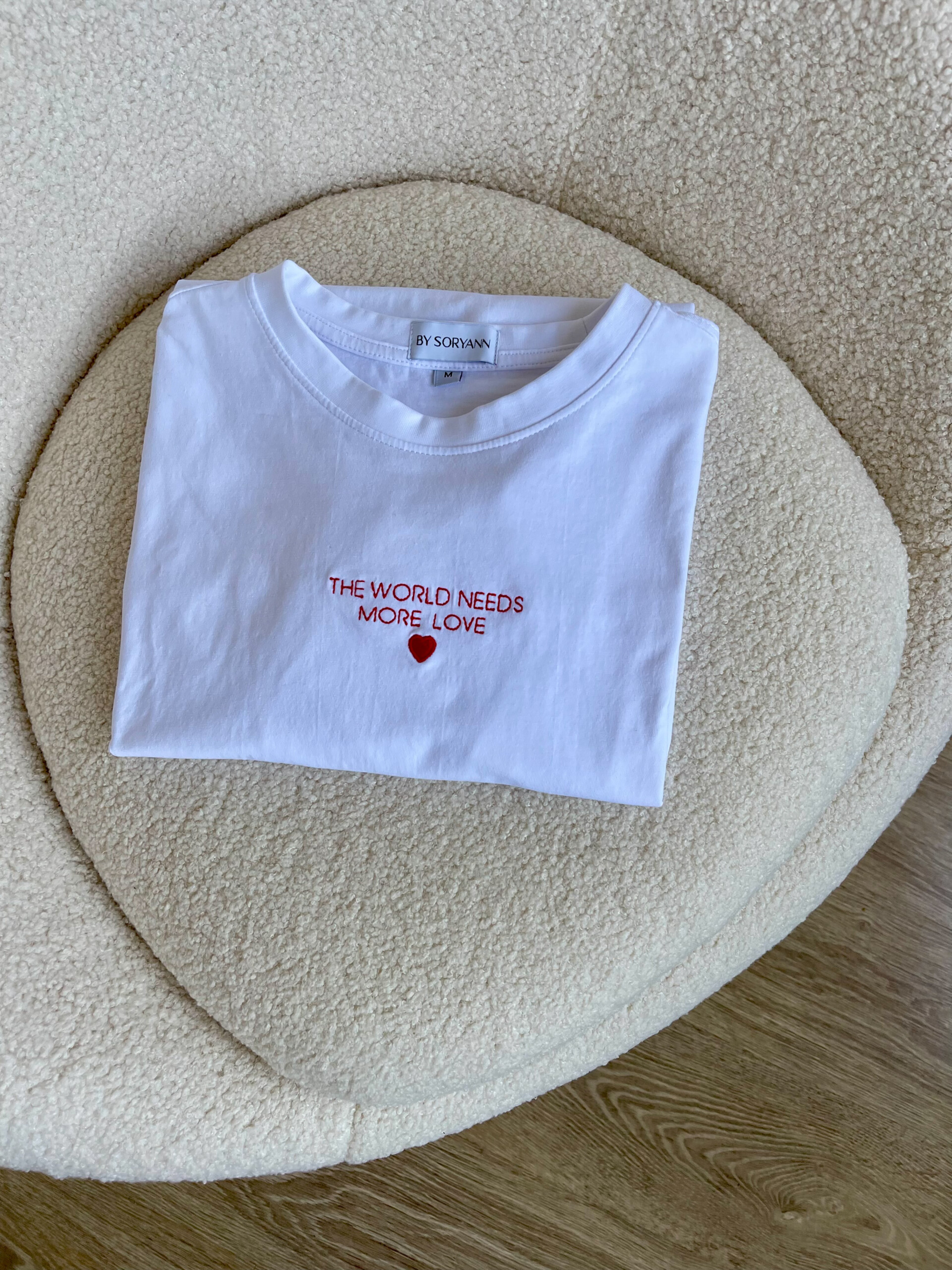 Oversize Tričko s Nápisom